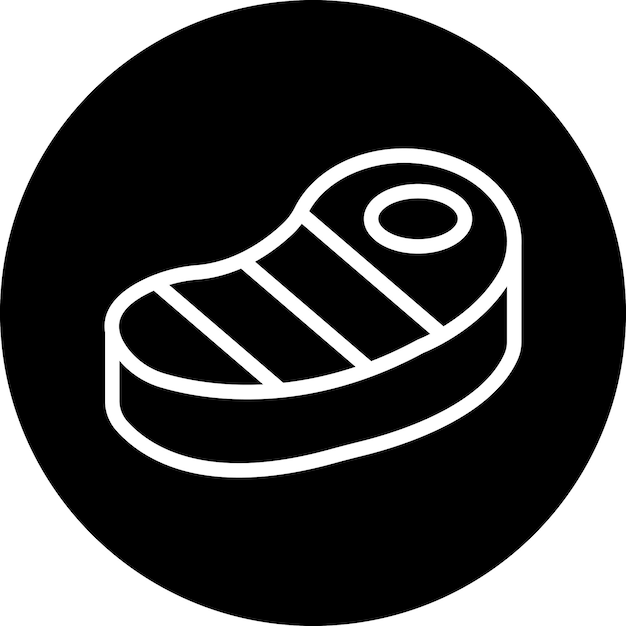 Estilo del icono del filete