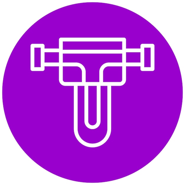 Estilo del icono del filtro de agua de diseño vectorial