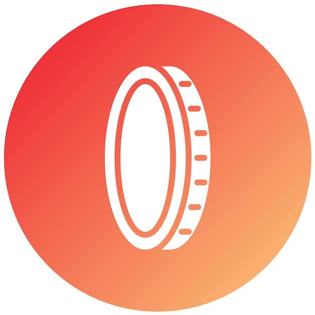 Estilo del icono del filtro de la cámara de diseño vectorial