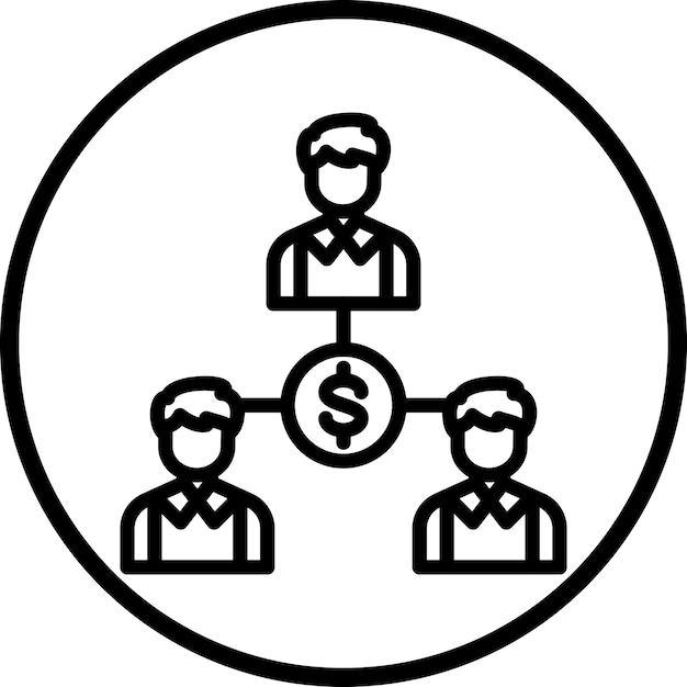 Estilo del icono de financiación colectiva