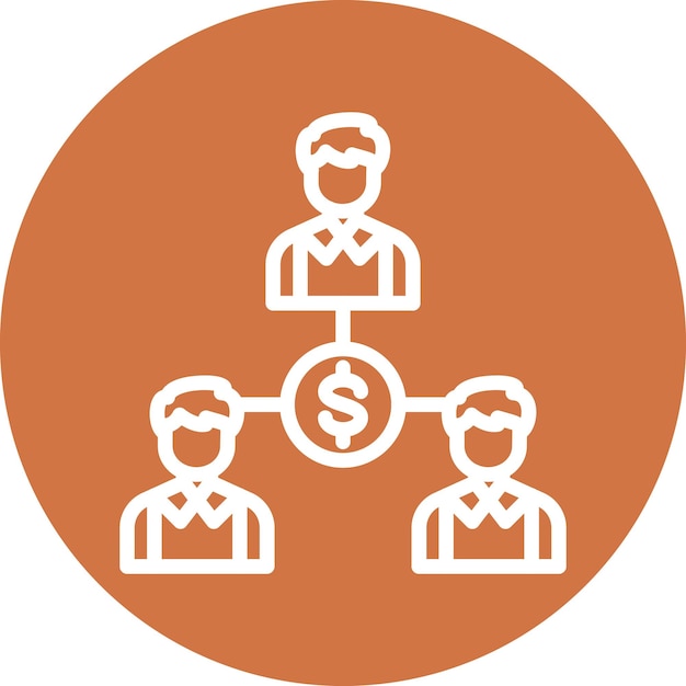 Estilo del icono de financiación colectiva