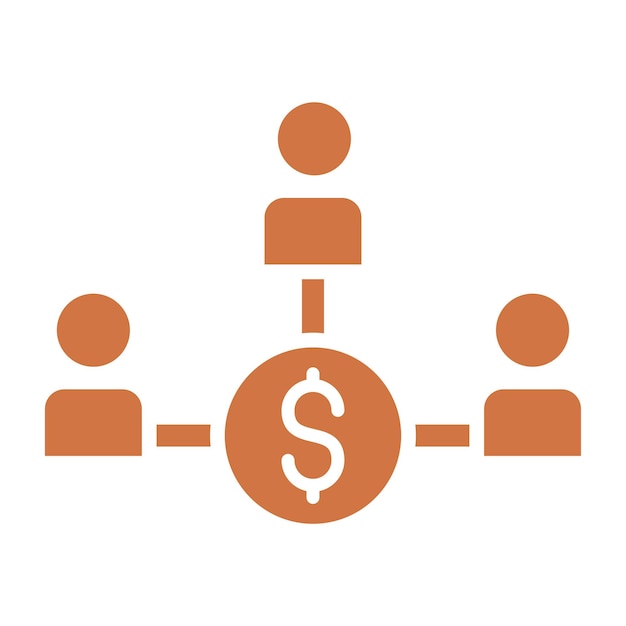 Estilo del icono de financiación colectiva