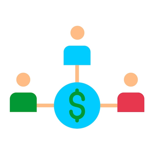 Estilo del icono de financiación colectiva