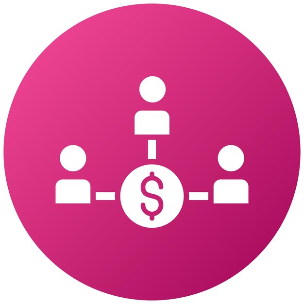 Estilo del icono de financiación colectiva