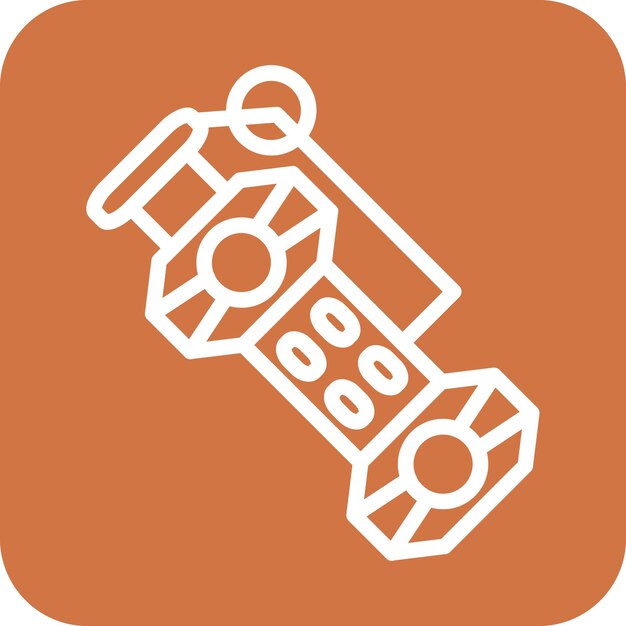 Estilo del icono de Flash Bang