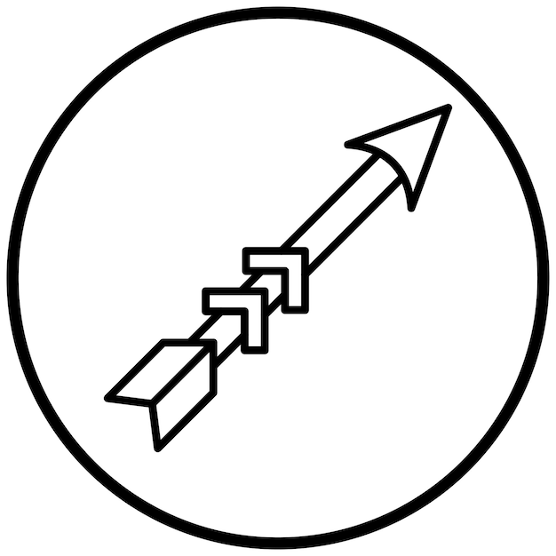 Estilo del icono de la flecha