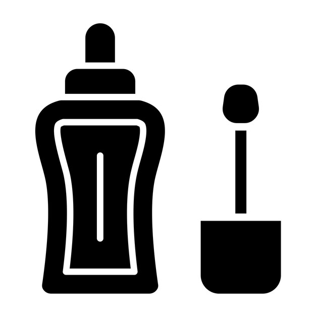 Estilo del icono fluido de corrección de diseño vectorial