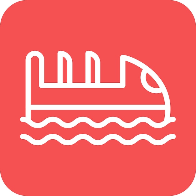 Estilo del icono del flujo de registro de diseño vectorial