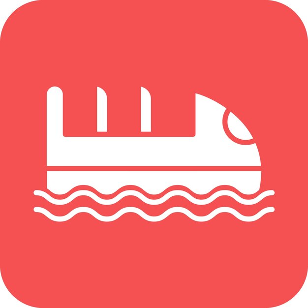 Estilo del icono del flujo de registro de diseño vectorial