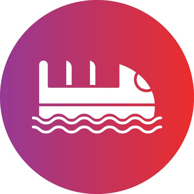 Estilo del icono del flujo de registro de diseño vectorial