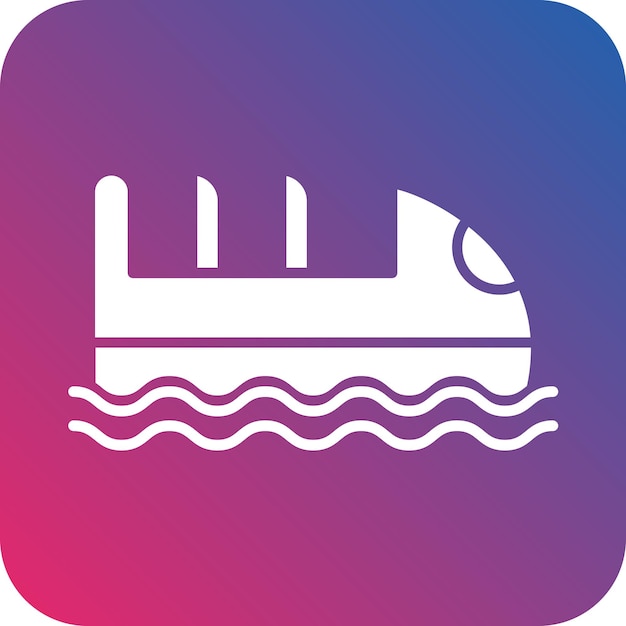Estilo del icono del flujo de registro de diseño vectorial