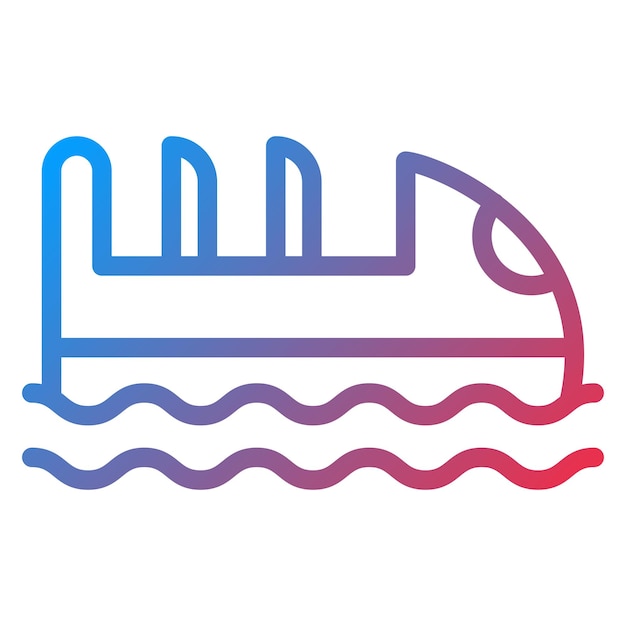 Estilo del icono del flujo de registro de diseño vectorial