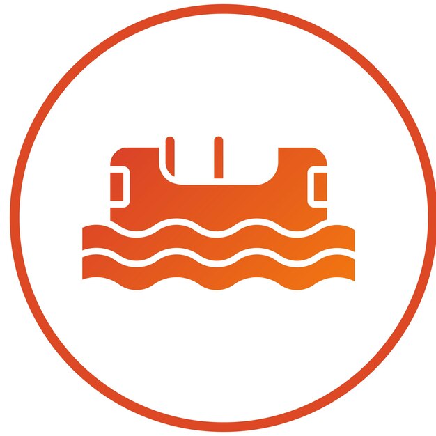 Estilo del icono del flujo de registro de diseño vectorial