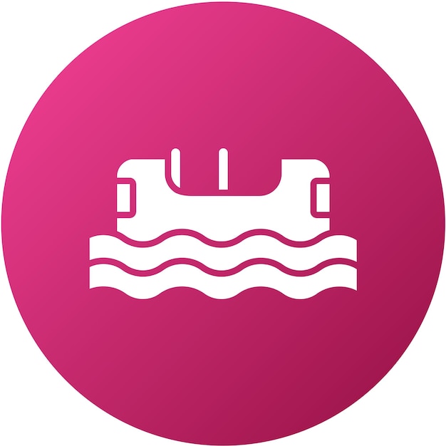 Estilo del icono del flujo de registro de diseño vectorial