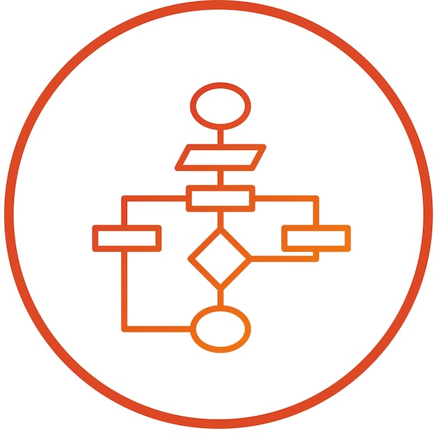 Estilo del icono del flujo de trabajo