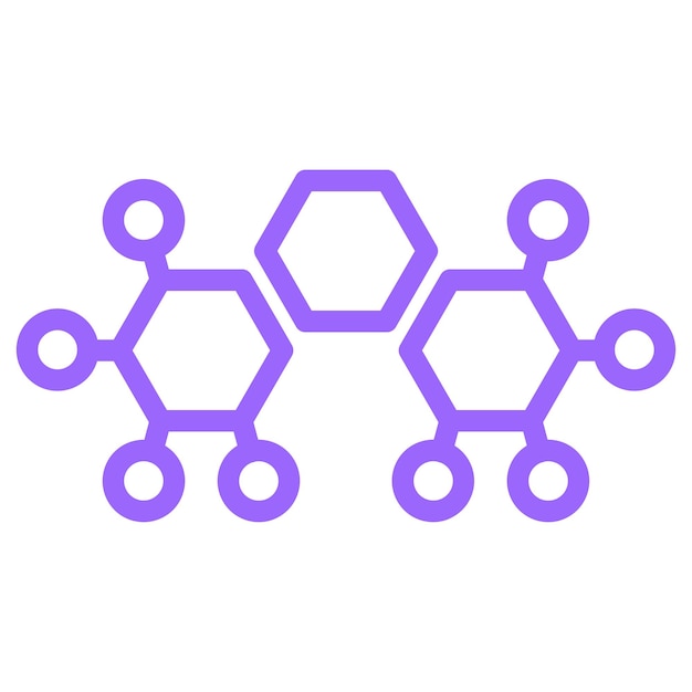 Estilo del icono de la fórmula de diseño vectorial