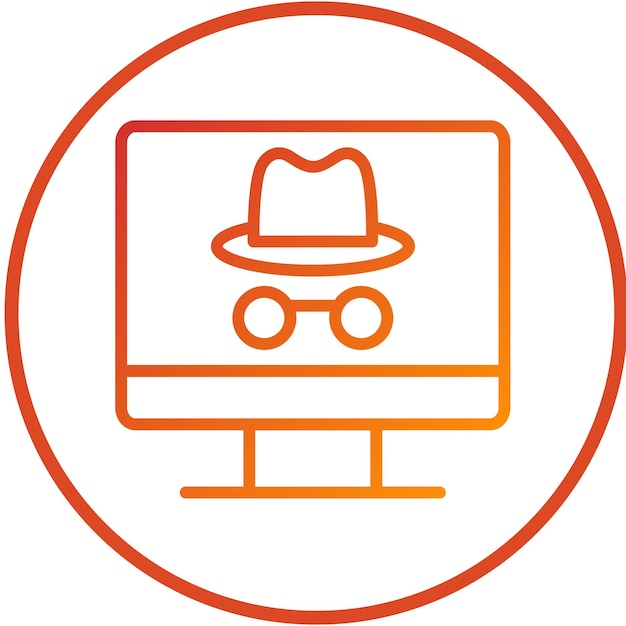 Estilo del icono de fraude de diseño vectorial