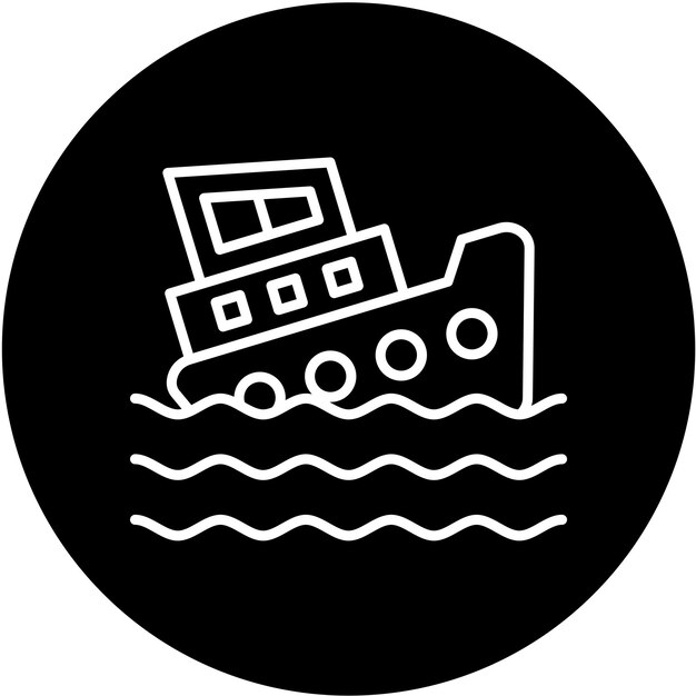 Estilo del icono del fregadero
