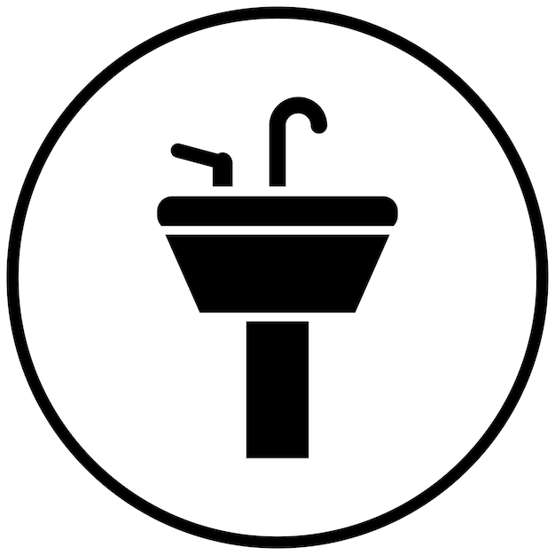 Estilo del icono del fregadero