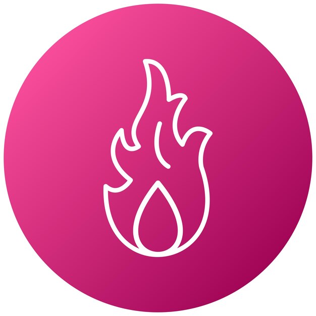 Estilo del icono de fuego