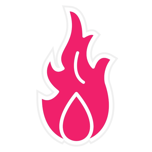 Estilo del icono de fuego