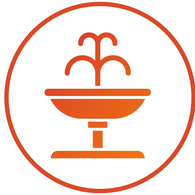 Estilo del icono de la fuente de diseño vectorial