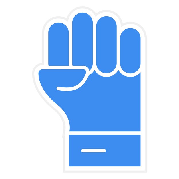 Estilo del icono de la fuerza del diseño vectorial