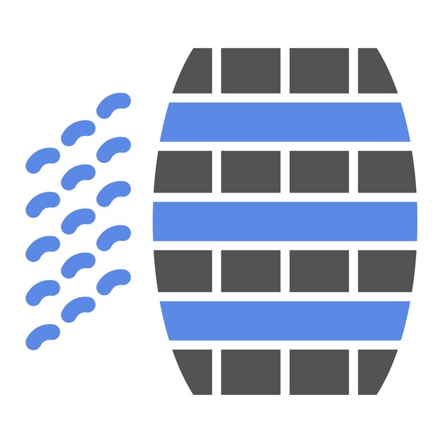 Estilo del icono de fuga del barril