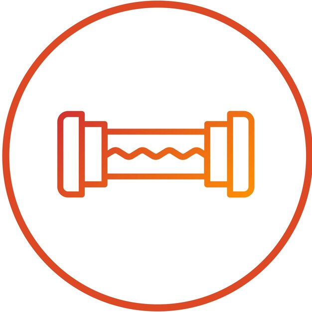 Estilo del icono del fusible de diseño vectorial