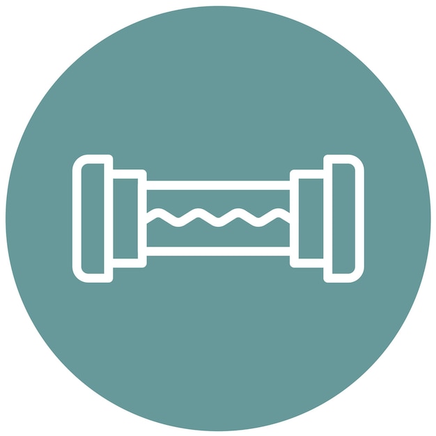 Estilo del icono del fusible de diseño vectorial
