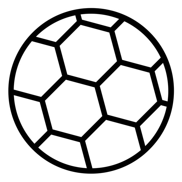 Vector estilo de icono de fútbol