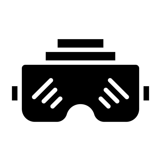 Estilo del icono de las gafas VR