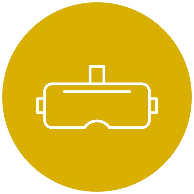 Estilo del icono de las gafas VR