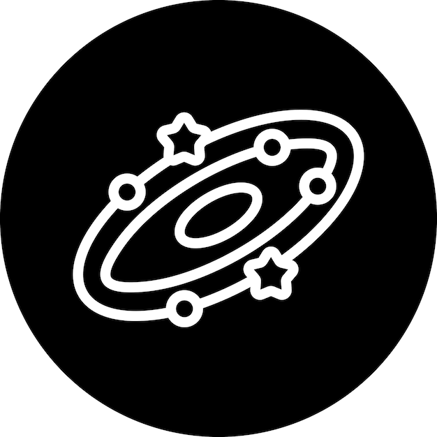 Estilo del icono de la galaxia