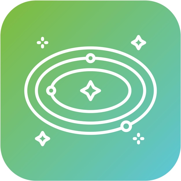 Estilo del icono de la galaxia