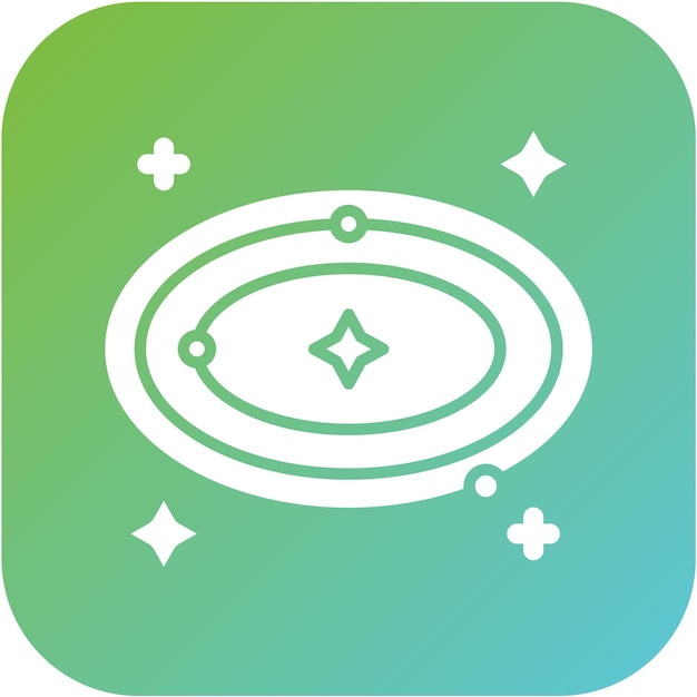 Estilo del icono de la galaxia
