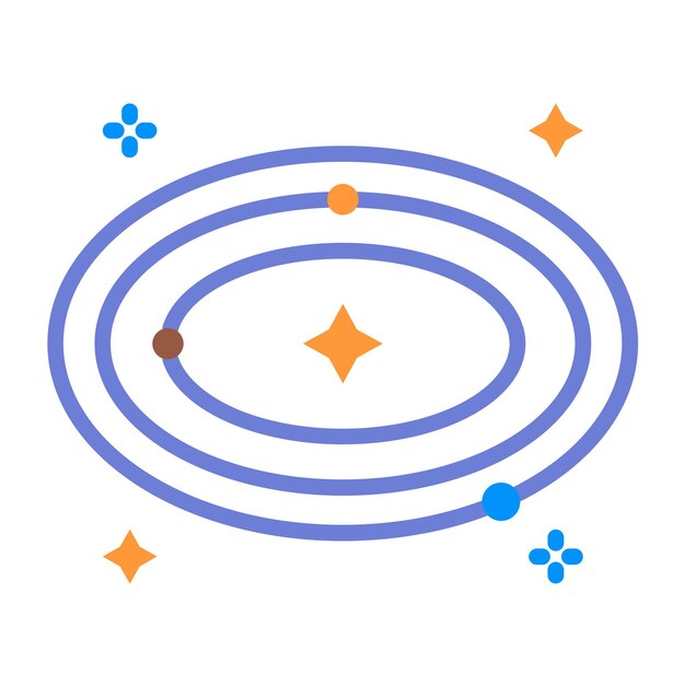 Estilo del icono de la galaxia
