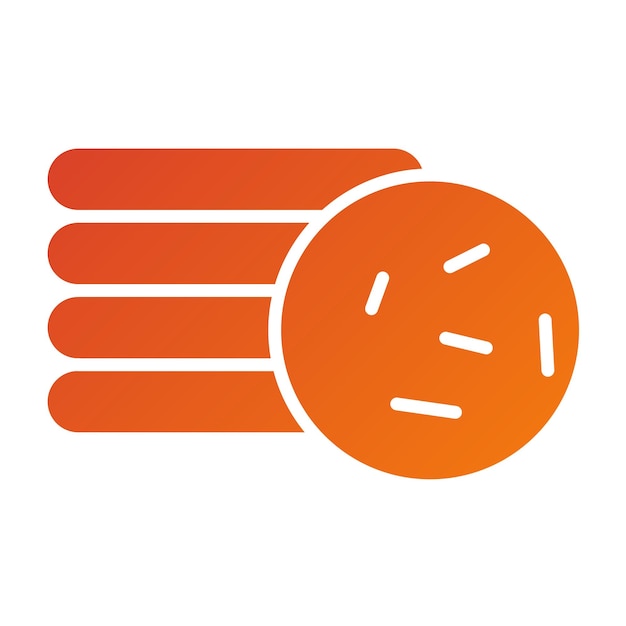 Estilo del icono de las galletas