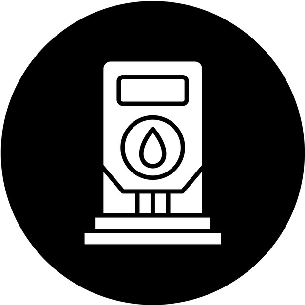 Estilo del icono de la gasolina
