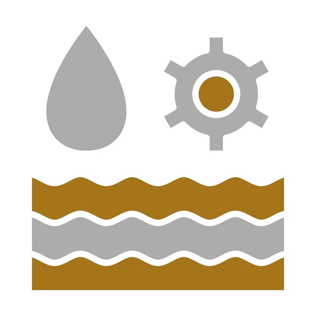 Estilo del icono de gestión del agua