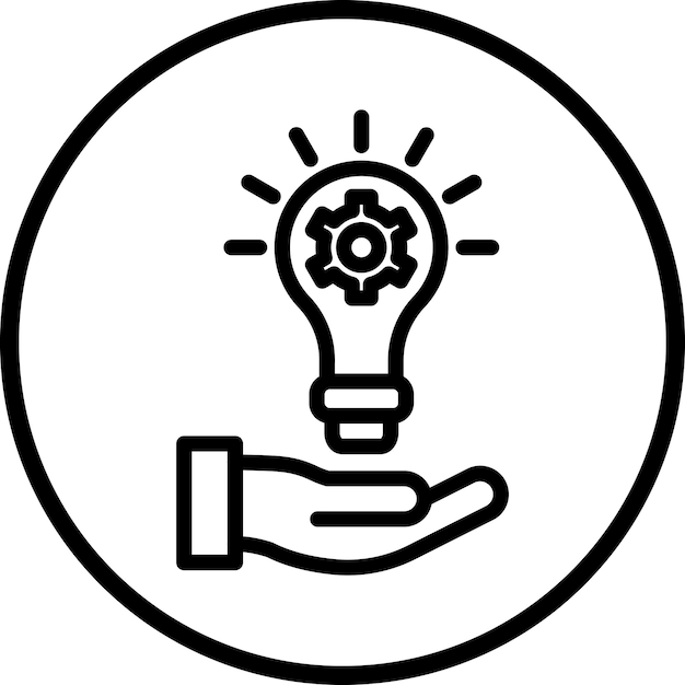 Estilo de icono de gestión de talentos de diseño vectorial