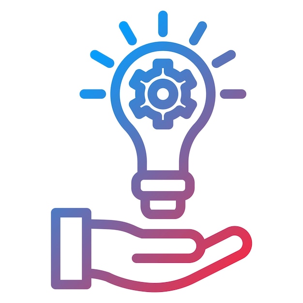 Estilo de icono de gestión de talentos de diseño vectorial