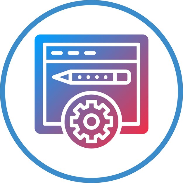 Estilo del icono de gestión web