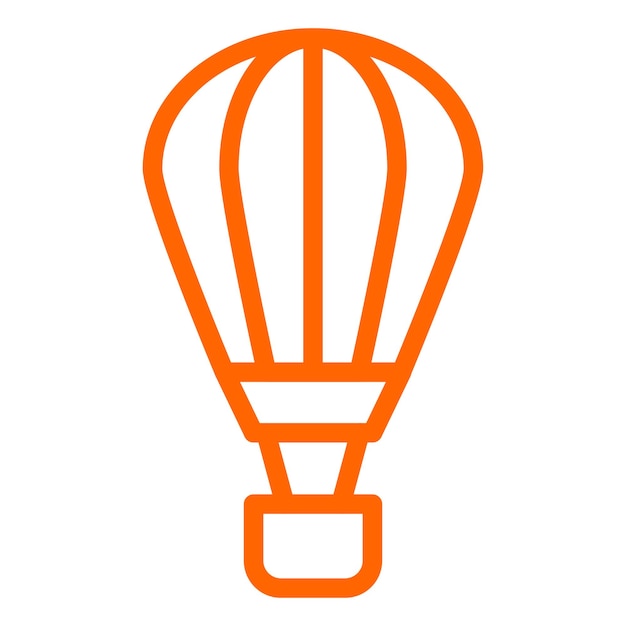 Estilo del icono del globo aéreo