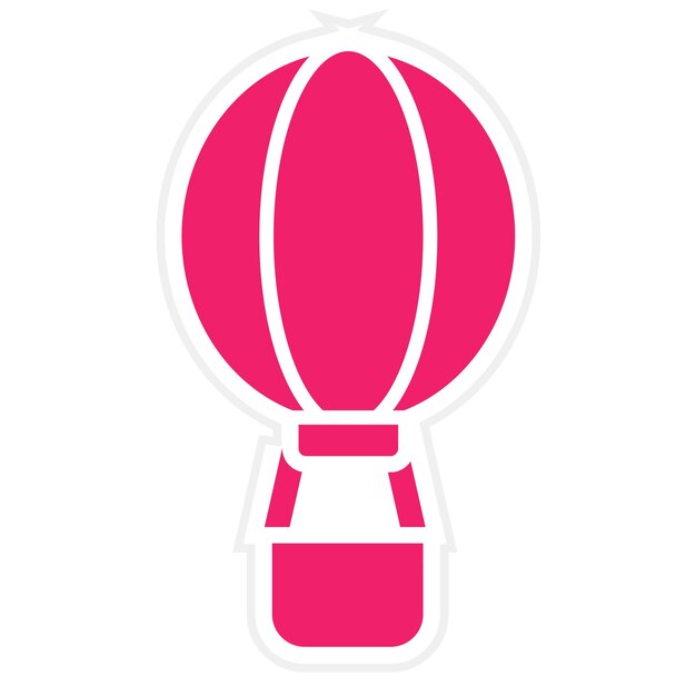 Estilo del icono del globo aéreo
