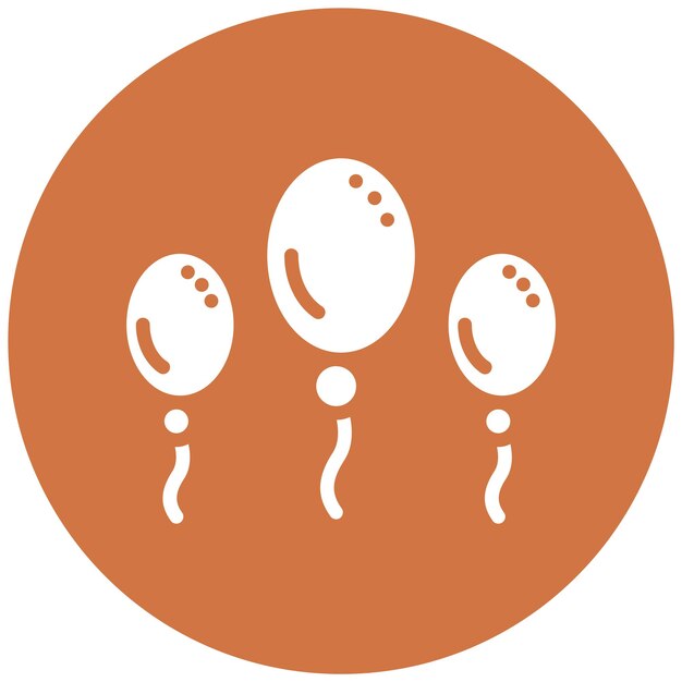 Estilo de icono de globo de diseño vectorial