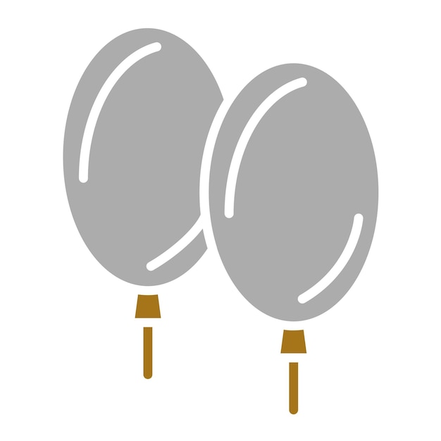 Estilo de icono de globo de diseño vectorial