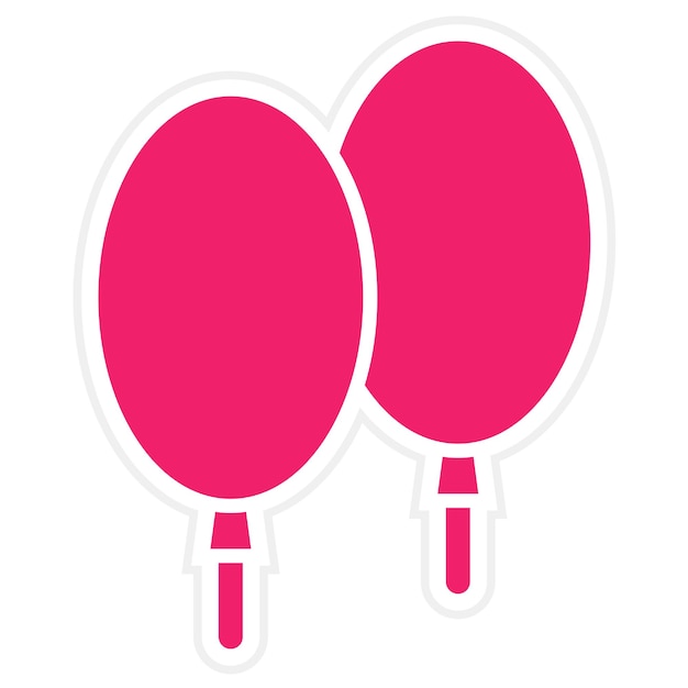 Estilo de icono de globo de diseño vectorial