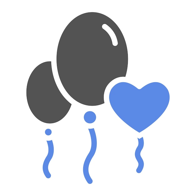 Estilo de icono de globo de diseño vectorial