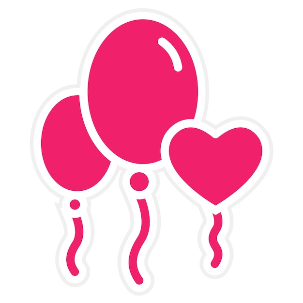 Estilo de icono de globo de diseño vectorial
